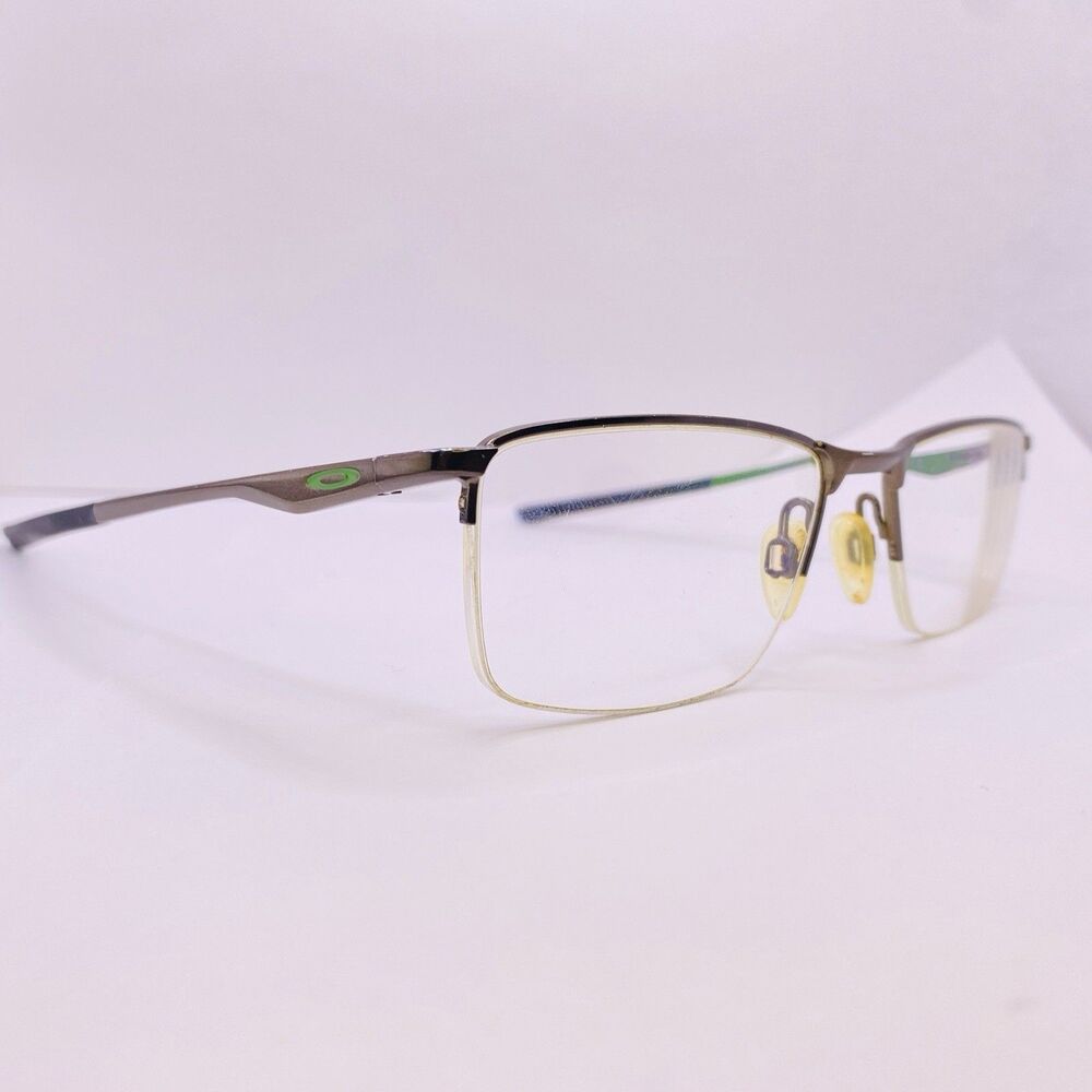 Oakley Socket 5.5 Eyeglasses Frames OX3218-0254 Satin Pewter 54-19-136 Gunmetal